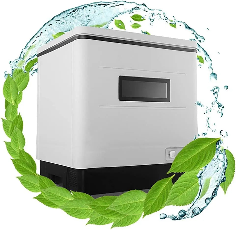 Vaatwasser, 1500 W, 42 cm, kleine, 70 graden hitte doodt functie, one-touch-start