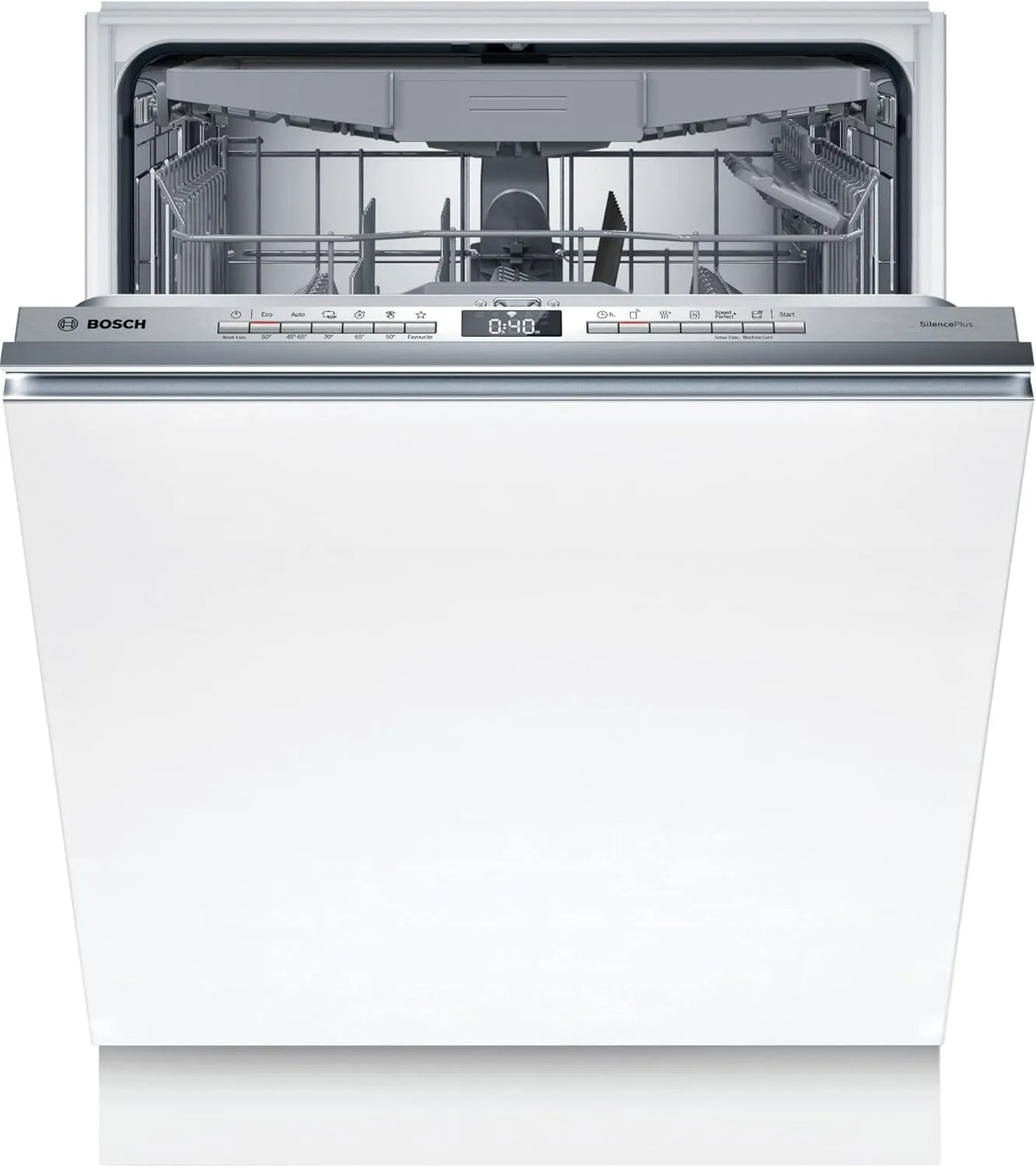Vaatwasser, 60 cm, Serie 4 inbouw- volledig inschuifbaar 60 cm, automatische programma's voor servies