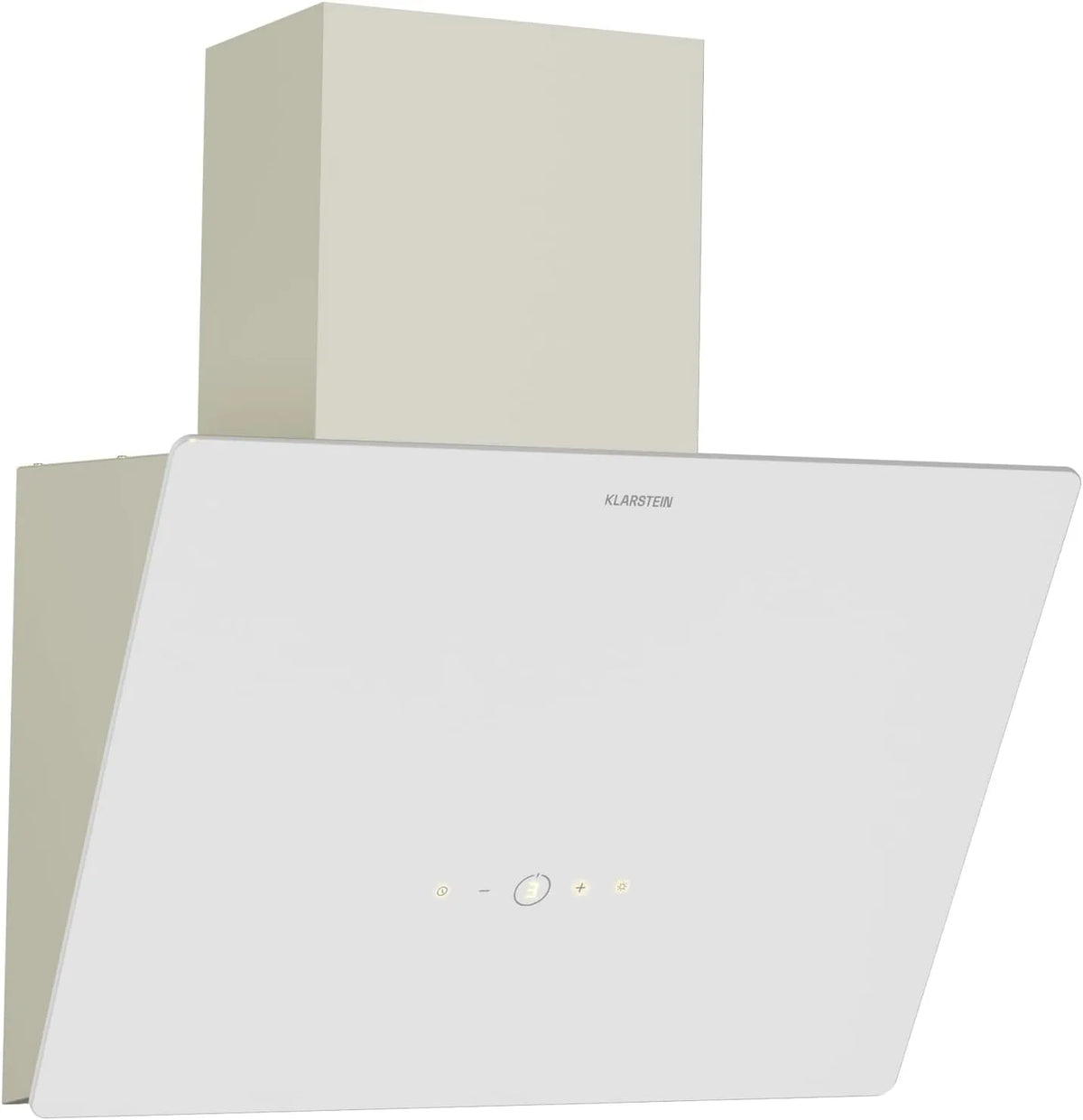 Klarstein afzuigkap, 336 m3/h, MaxAir, Compacte 50cm, A++ Energie-efficiëntie, Dubbele Ventilatie, Vintage Cream