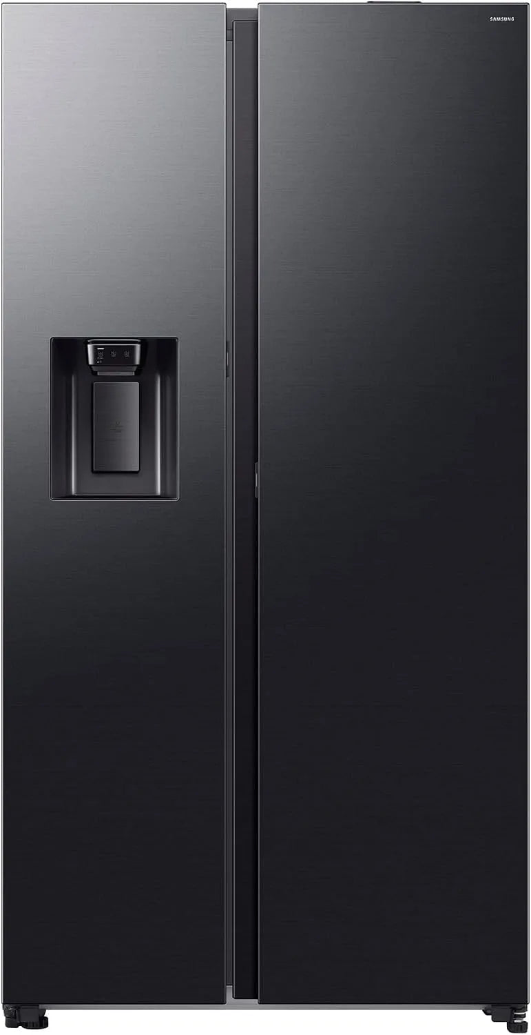 Samsung RS80F64KEFEF koel-vriescombinatie, 634 l, 178,4 cm, Side-By-Side, AI koelkast met vriesvak, ijs-/waterdispenser met vaste wateraansluiting