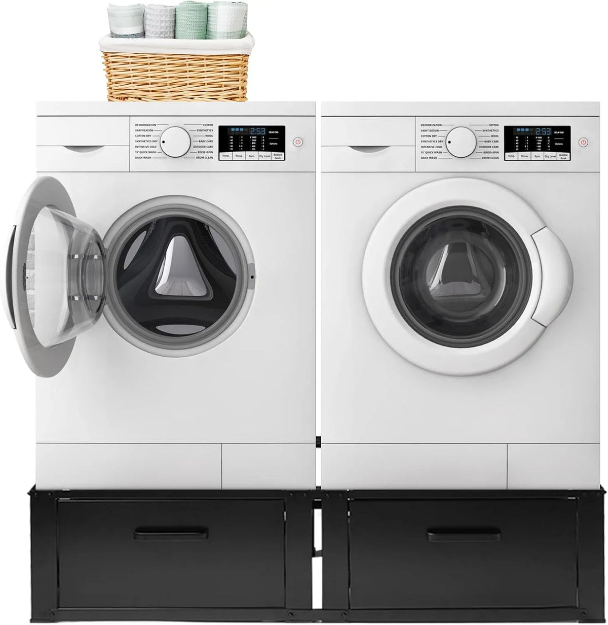 Was-droogcombinatie, Vonia Wasmachine verhoger, Wasmachine en Droger Verhoger, Wasmachine Verhoger met Lade