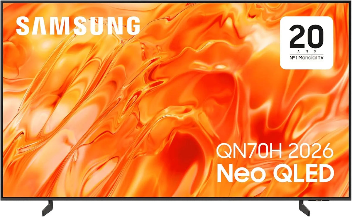 Samsung QN70H TV 50 Smart TV, 50 inch, Smart inch Mini LED Neo QLED 4K, Quantum Mini LED, Real QLED 100% kleurvolume, Motion Xcelerator