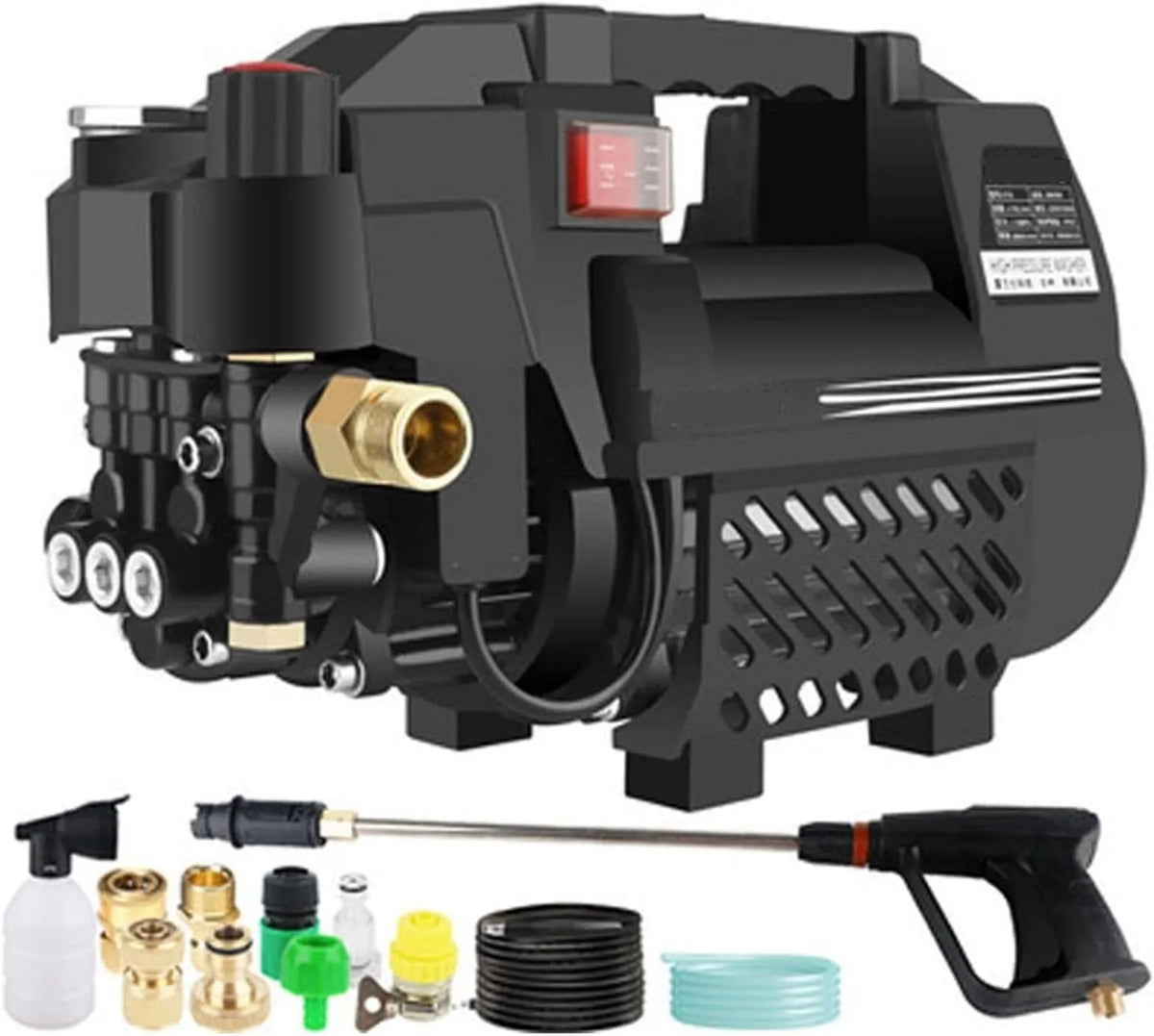 12MPA wasmachine, 2800W, wasprogramma's met elektronische bediening