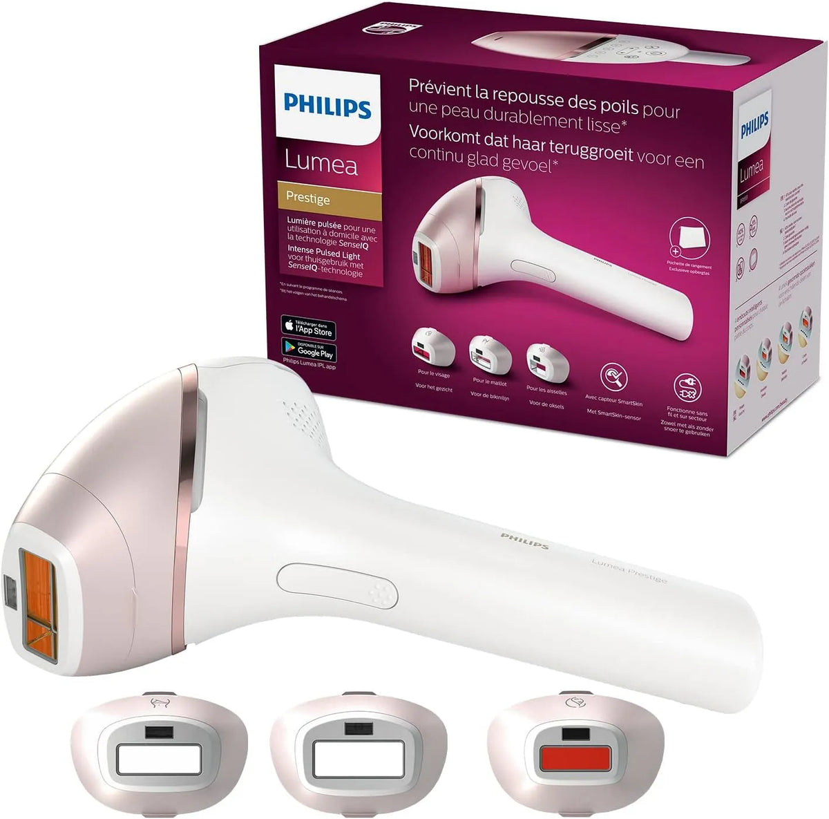 Philips Lumea Prestige BRI959/00 IPL-ontharingsapparaat met SenseIQ-technologie