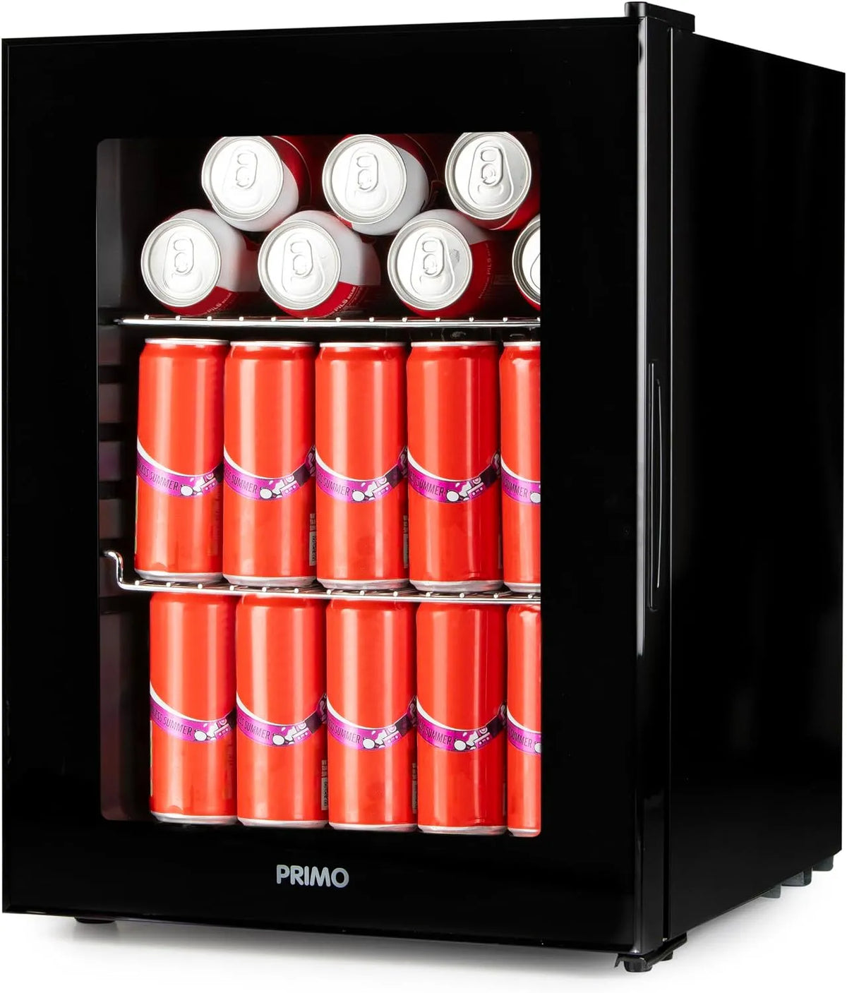 PR193BC koelkast, PRIMO Drank, Glazen deur, gekoelde opslag met temperatuurregeling