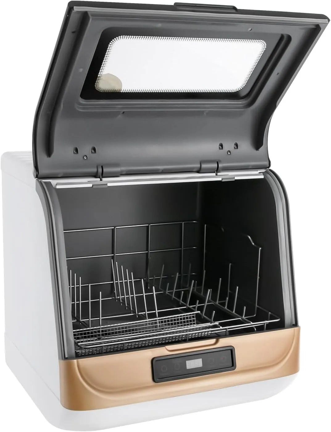 Vaatwasser, 3 programma's, Mini-tafel, draagbare met 3 programma's, 5 liter waterreservoir, touch-control