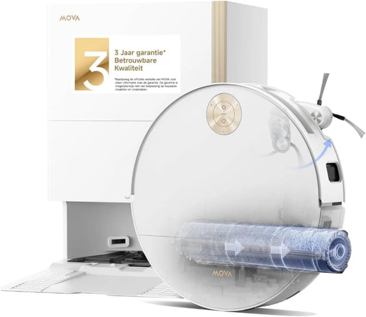 S70 robotstofzuiger, MOVA Ultra roller, automatische reiniging met navigatie