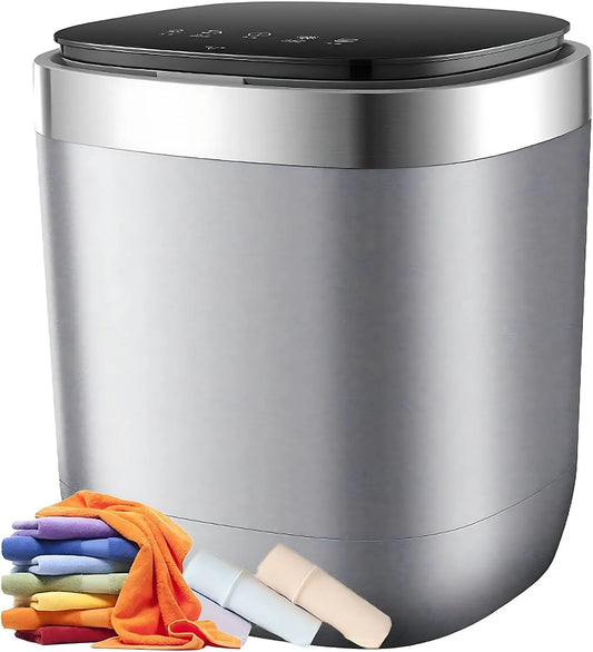 Wasmachine, Draagbare 7L, 3-in-1 Was-droogcombinatie voor Appartementen
