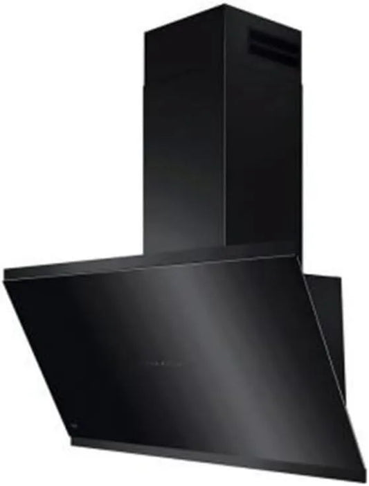 AEG GV77D91SB afzuigkap, 760 m3/h, 67 dB, 90 cm, serie 7000 met SilenceTech 90 cm, kopvrije wandkap met glas, afvoer- en circulatielucht