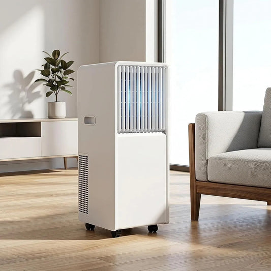 24H airconditioner, 12000 BTU, timer, Mobiele 12000 BTU voor Koeling van 350 Sq Ft, Slimme AC Eenheid met Ventilator